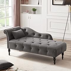 60.6 velvet chaise for sale  Delivered anywhere in USA 