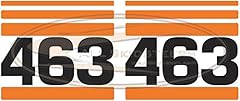 463 decal sticker for sale  Delivered anywhere in USA 