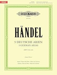 Handel german arias usato  Spedito ovunque in Italia 