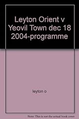 Leyton orient yeovil for sale  Delivered anywhere in UK