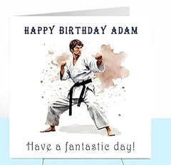 karate birthday card for sale karate birthday card for sale Delivered anywhere in UK