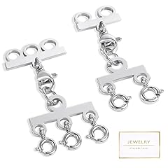 Silver necklace separator for sale  Delivered anywhere in USA 