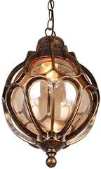 Lampadario esterno vintage usato  Spedito ovunque in Italia 