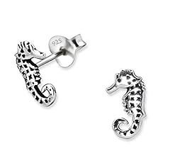 Sterling silver seahorse for sale  Delivered anywhere in UK