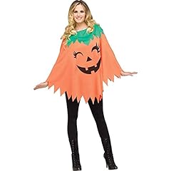 Fun pumpkin poncho for sale  Delivered anywhere in USA 