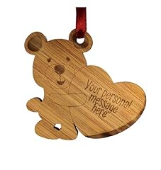 Personalised bamboo teddy for sale  Delivered anywhere in UK