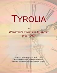 Tyrolia webster timeline for sale  Delivered anywhere in UK
