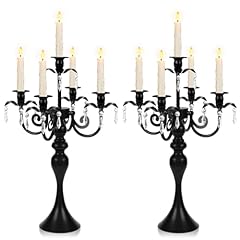 Tall black crystal for sale  Delivered anywhere in USA 