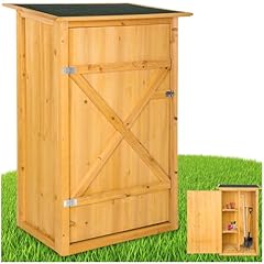 Tectake holz gartenschrank gebraucht kaufen  Wird an jeden Ort in Deutschland