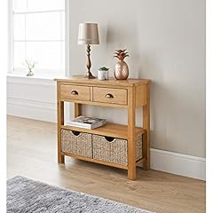 Wiltshire oak console for sale  Delivered anywhere in UK