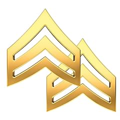 Sergeant chevrons collar for sale  Delivered anywhere in USA 