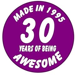 30th birthday badge for sale  Delivered anywhere in UK