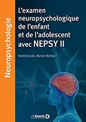 Examen neuropsychologique enfa d'occasion  Livré partout en France