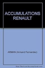 Arman. accumulations renault d'occasion  Livré partout en France