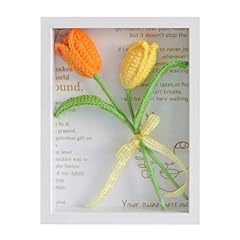 Handmade crochet tulip for sale  Delivered anywhere in UK