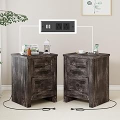 Luxoak nightstand set for sale  Delivered anywhere in USA 