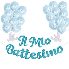 20pz palloncini battesimo usato  Spedito ovunque in Italia 