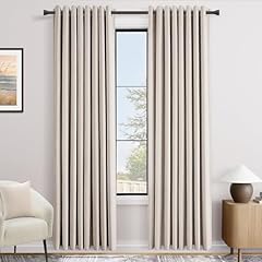 Cream black curtains for sale  Delivered anywhere in USA 