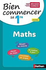 Commencer 1re maths d'occasion  Livré partout en Belgiqu