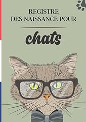 registre des naissance pour chats: Cahier Idéal pour, occasion d'occasion  Livré partout en France