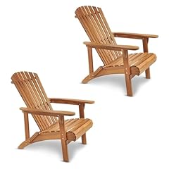 Vonhaus natural adirondack for sale  Delivered anywhere in UK