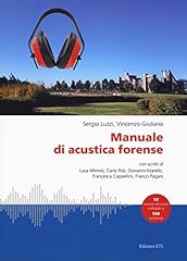 Manuale acustica forense usato  Spedito ovunque in Italia 