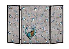 Deco metal peacock for sale  Delivered anywhere in USA 