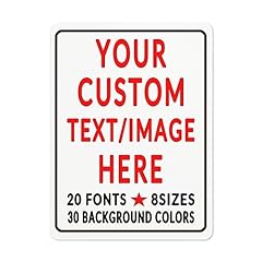 Custom signs personalized for sale  Delivered anywhere in USA 