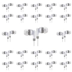 100 packs earbuds for sale  Delivered anywhere in USA 