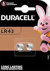 Duracell lr43 pack d'occasion  Livré partout en Belgiqu
