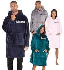 Personalised hooded blanket for sale  Delivered anywhere in UK