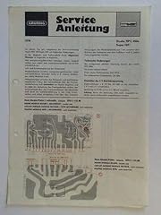 Grundig service anleitung gebraucht kaufen  Wird an jeden Ort in Deutschland