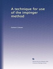 Technique use impinger for sale  Delivered anywhere in USA 