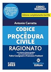 Codice procedura civile usato  Spedito ovunque in Italia 