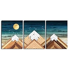 Geometric mountain canvas for sale  Delivered anywhere in USA 