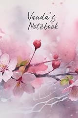 Vanda notebook personalized for sale  Delivered anywhere in UK