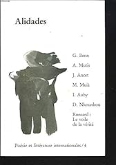 Alidades revue trimestrielle d'occasion  Livré partout en France