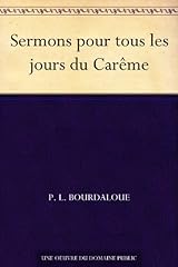 Sermons jours carême d'occasion  Livré partout en France