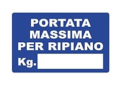 Cartello segnaletico portata usato  Spedito ovunque in Italia 