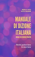 Manuale dizione italiana usato  Spedito ovunque in Italia 