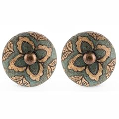 Antique blue floral for sale  Delivered anywhere in USA 