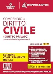 Compendio diritto civile. usato  Spedito ovunque in Italia 