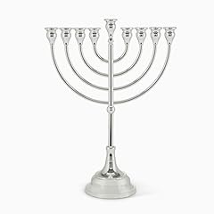 Menorah hanukiah silver for sale  Delivered anywhere in USA 