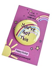 You got this affirmation Pin Badge | Mental health for sale  Delivered anywhere in UK