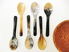 Stück horn eierlöffel gebraucht kaufen  Wird an jeden Ort in Deutschland
