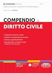 Compendio diritto civile usato  Spedito ovunque in Italia 