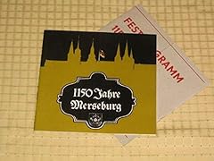 1150 jahre merseburg gebraucht kaufen  Wird an jeden Ort in Deutschland