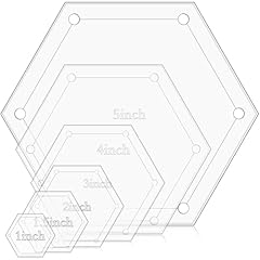 6pcs hexagon quilting for sale  Delivered anywhere in USA 