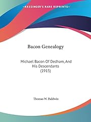 Bacon genealogy michael for sale  Delivered anywhere in USA 
