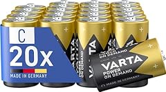 Varta pile baby usato  Spedito ovunque in Italia 